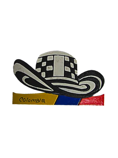 Imán Sombrero Vueltiao – Símbolo de la Cultura Colombiana